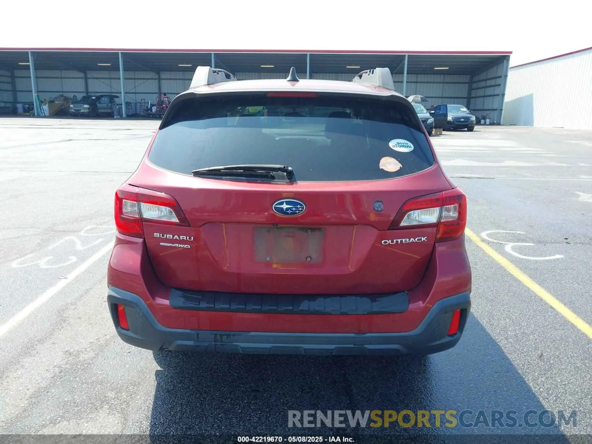 16 Photograph of a damaged car 4S4BSAJC0K3215313 SUBARU OUTBACK 2019