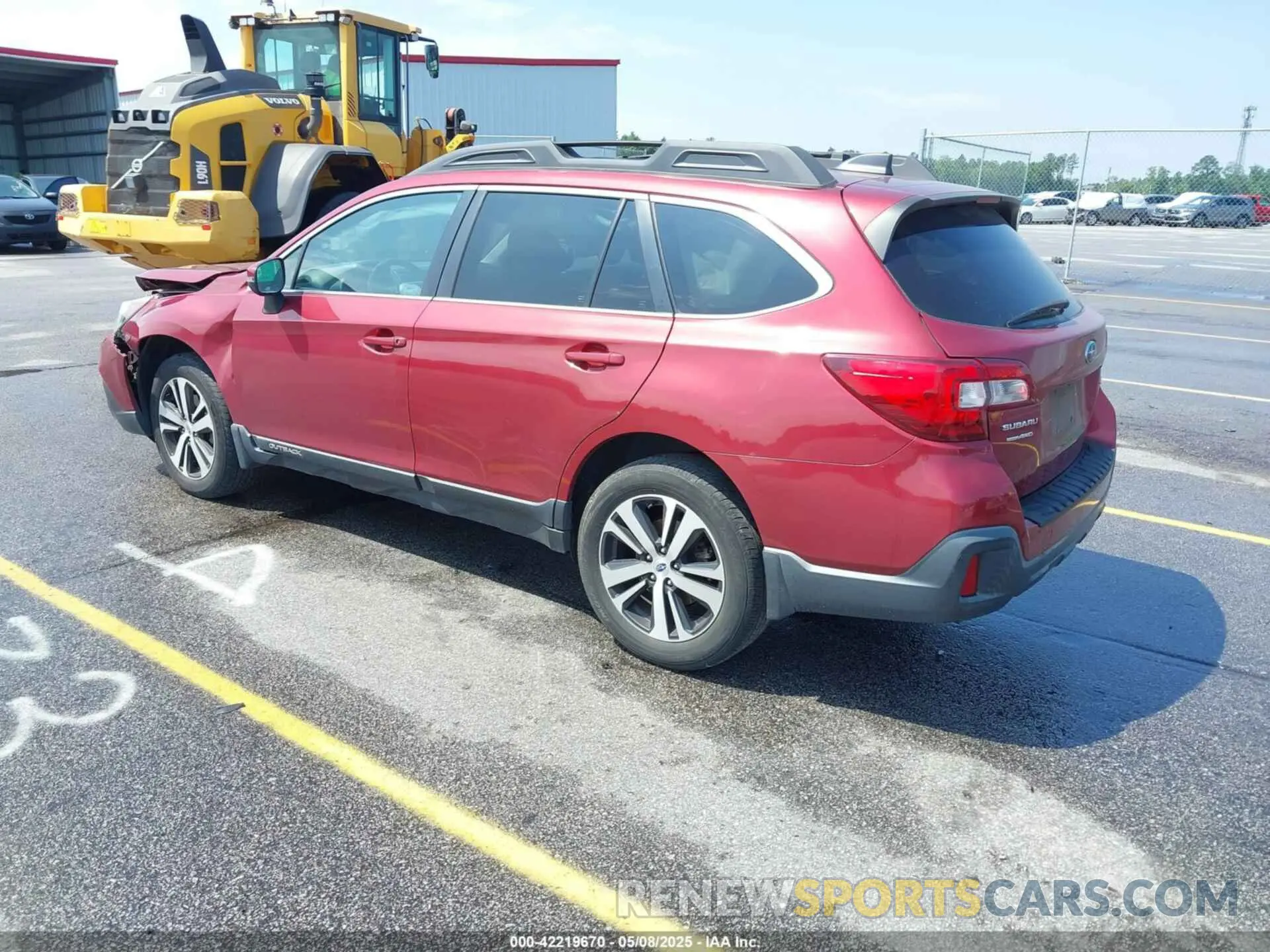 3 Photograph of a damaged car 4S4BSAJC0K3215313 SUBARU OUTBACK 2019
