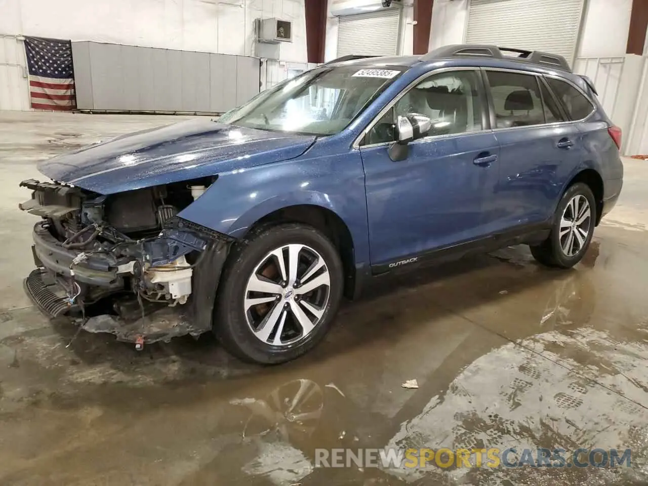 1 Photograph of a damaged car 4S4BSAJC2K3367285 SUBARU OUTBACK 2019