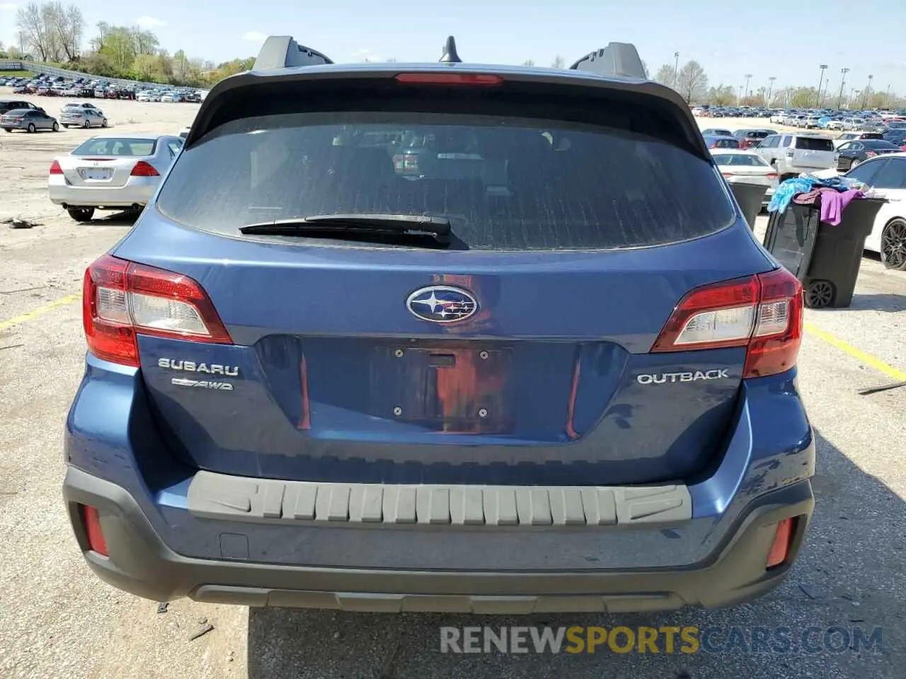 6 Photograph of a damaged car 4S4BSAJC3K3230341 SUBARU OUTBACK 2019