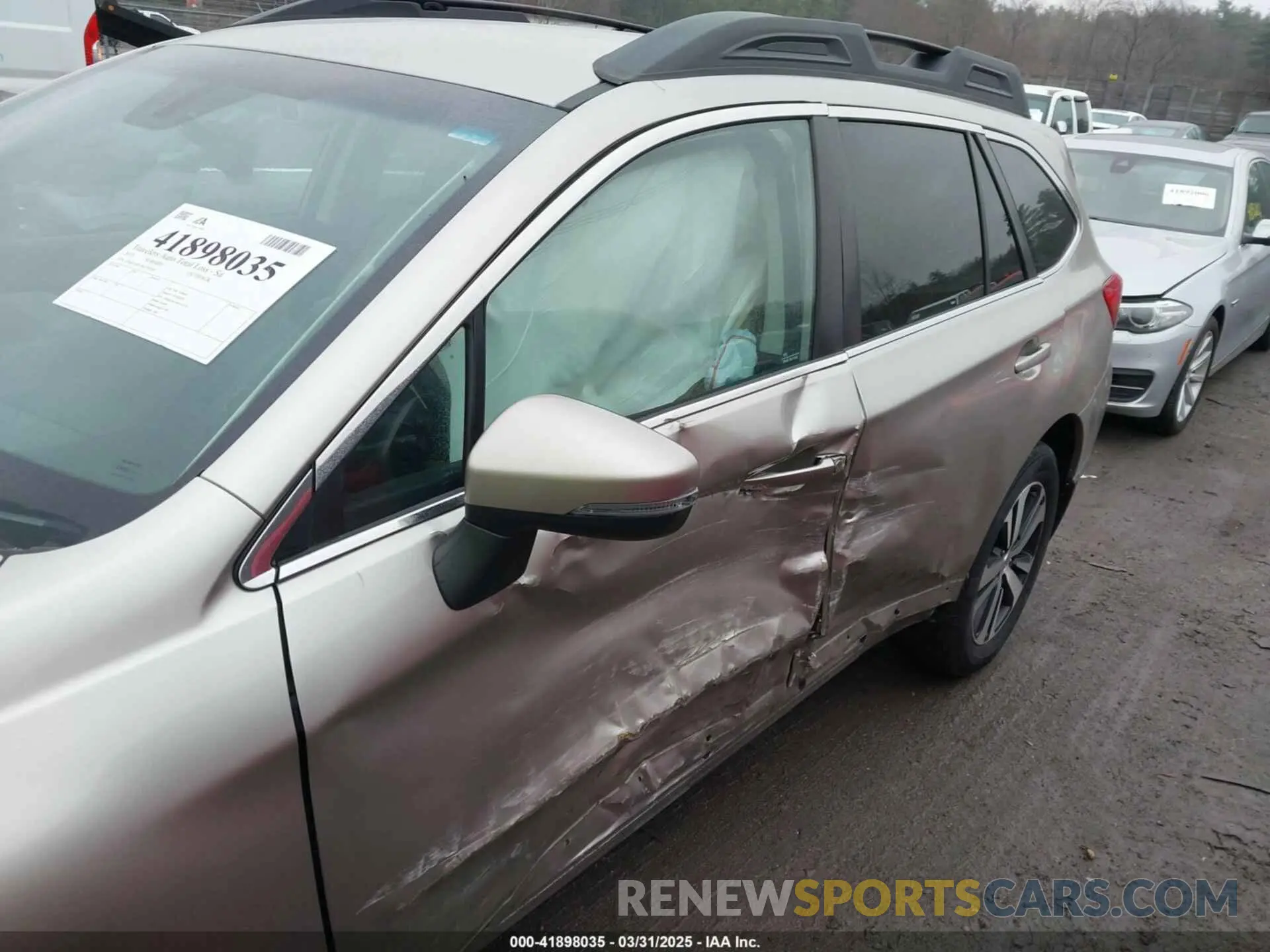 6 Photograph of a damaged car 4S4BSAJC4K3380507 SUBARU OUTBACK 2019