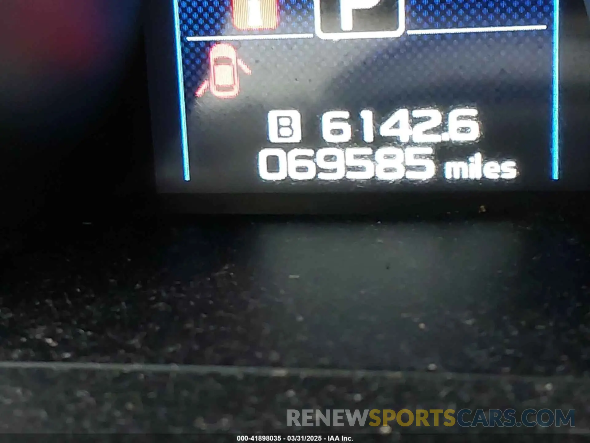 7 Photograph of a damaged car 4S4BSAJC4K3380507 SUBARU OUTBACK 2019