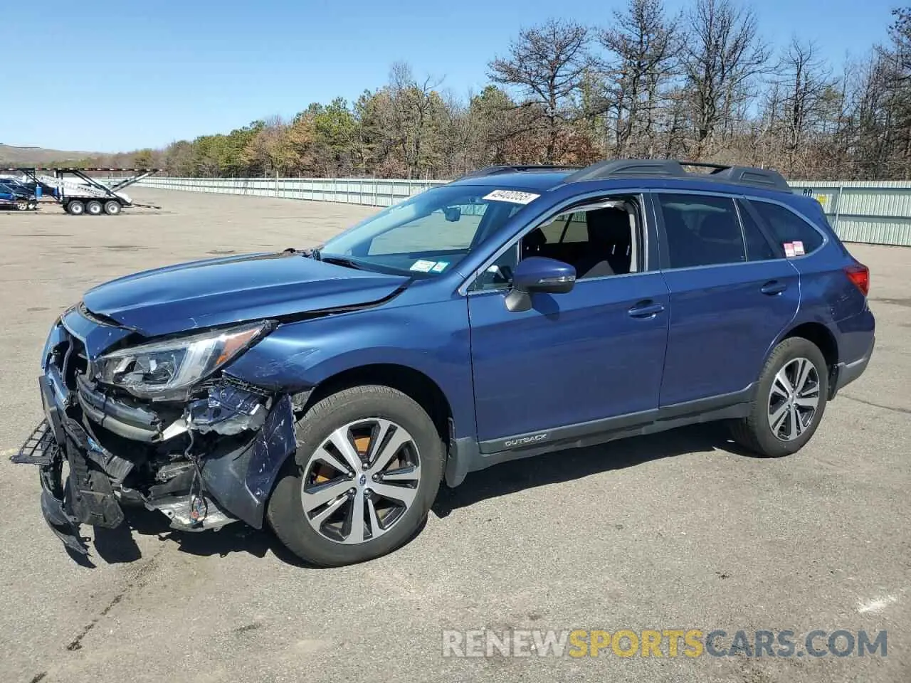 1 Photograph of a damaged car 4S4BSAJC5K3240224 SUBARU OUTBACK 2019