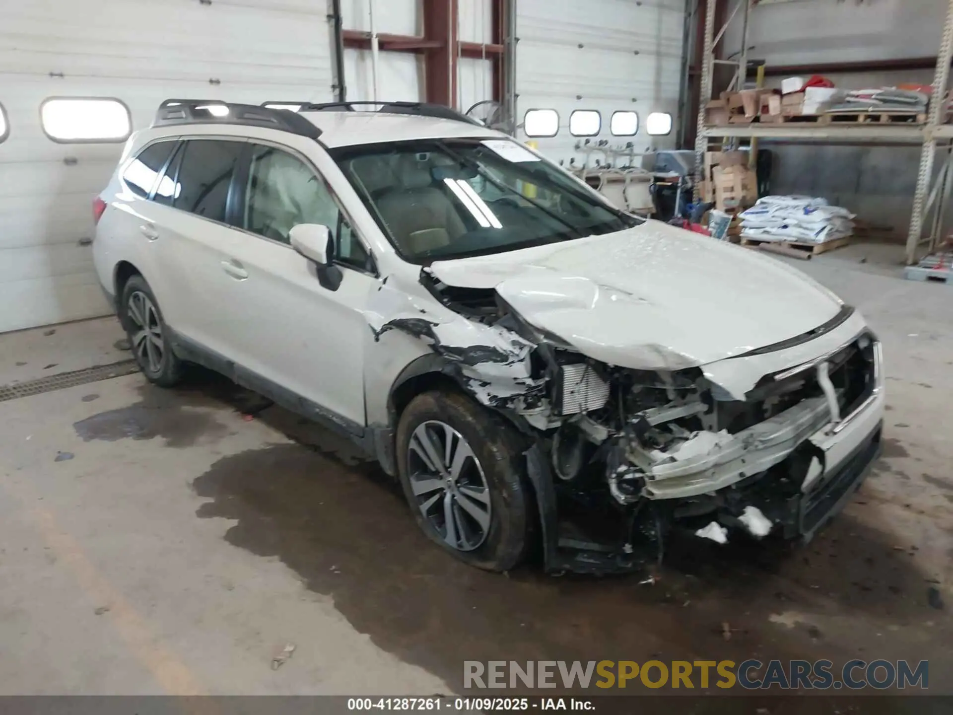 1 Photograph of a damaged car 4S4BSAJC5K3354496 SUBARU OUTBACK 2019