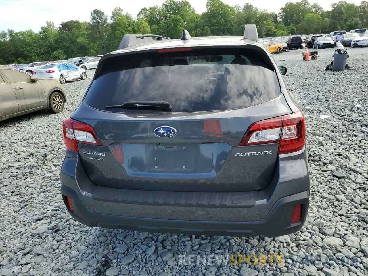 6 Photograph of a damaged car 4S4BSAJC6K3288086 SUBARU OUTBACK 2019