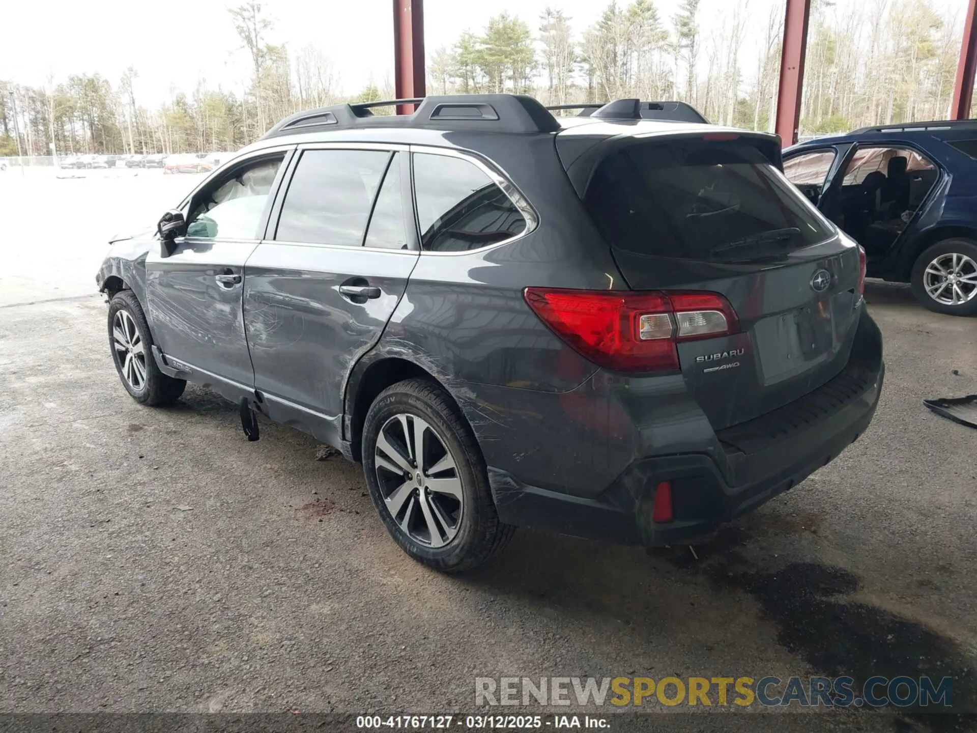 3 Photograph of a damaged car 4S4BSAJC6K3328134 SUBARU OUTBACK 2019