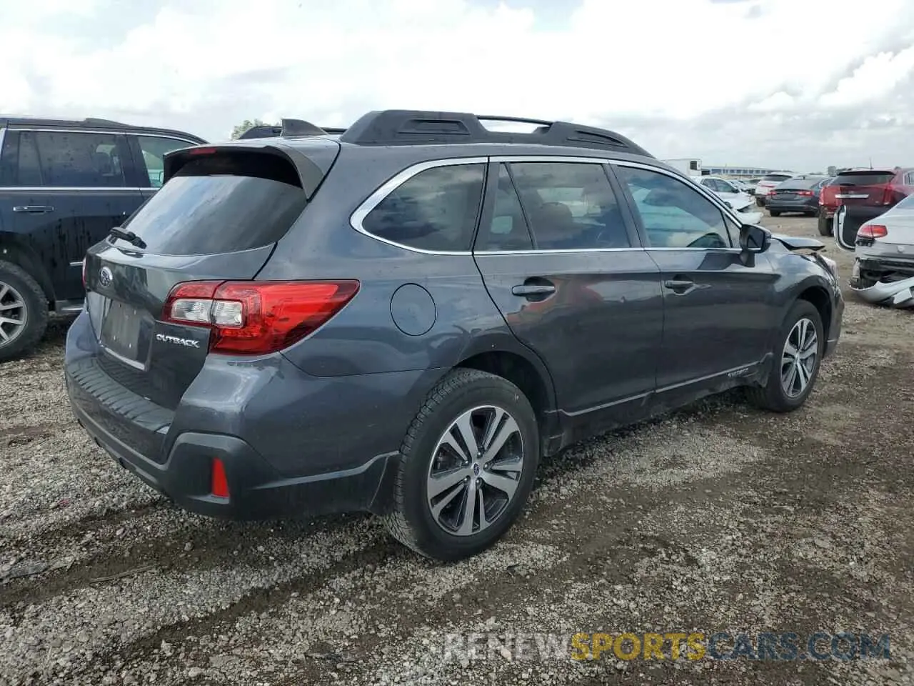 3 Photograph of a damaged car 4S4BSAJC7K3382672 SUBARU OUTBACK 2019