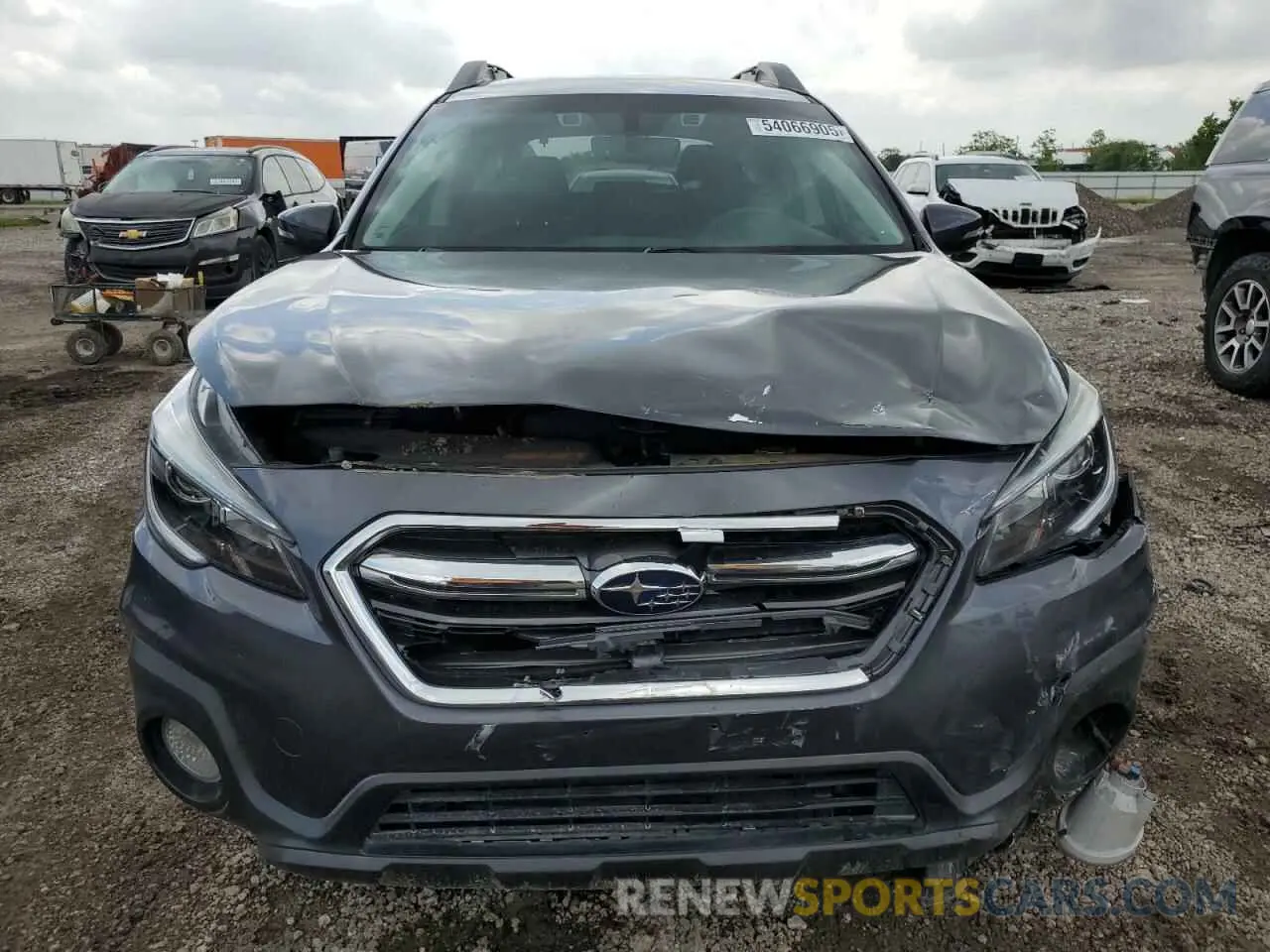 5 Photograph of a damaged car 4S4BSAJC7K3382672 SUBARU OUTBACK 2019