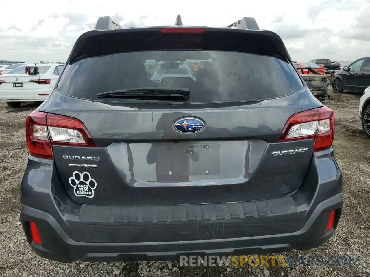 6 Photograph of a damaged car 4S4BSAJC7K3382672 SUBARU OUTBACK 2019