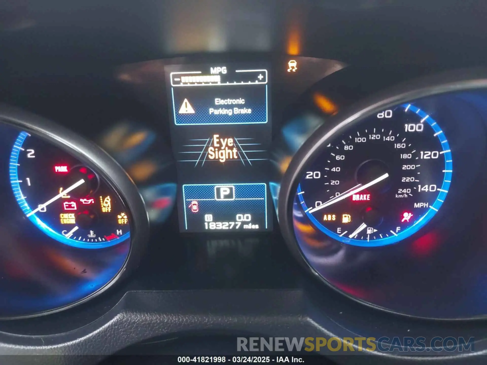 7 Photograph of a damaged car 4S4BSAJC8K3298392 SUBARU OUTBACK 2019