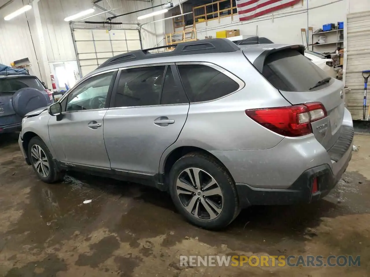 2 Photograph of a damaged car 4S4BSAJC9K3235124 SUBARU OUTBACK 2019