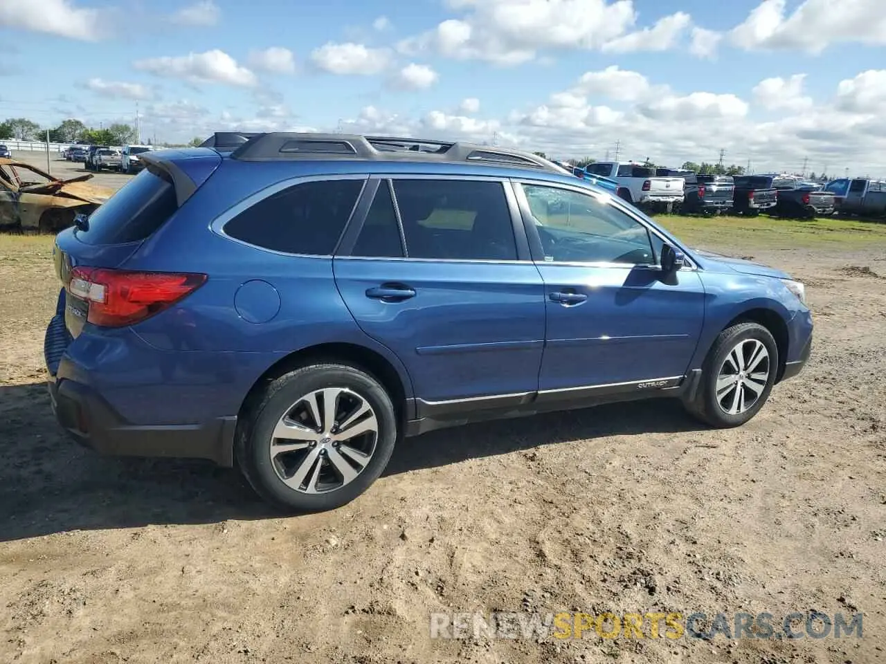 3 Photograph of a damaged car 4S4BSAJC9K3270892 SUBARU OUTBACK 2019