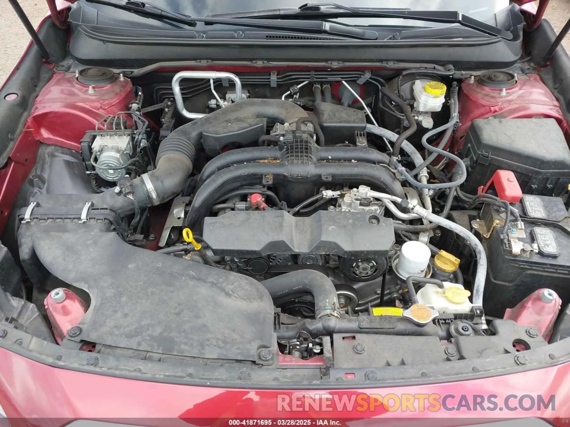10 Photograph of a damaged car 4S4BSAJC9K3287952 SUBARU OUTBACK 2019