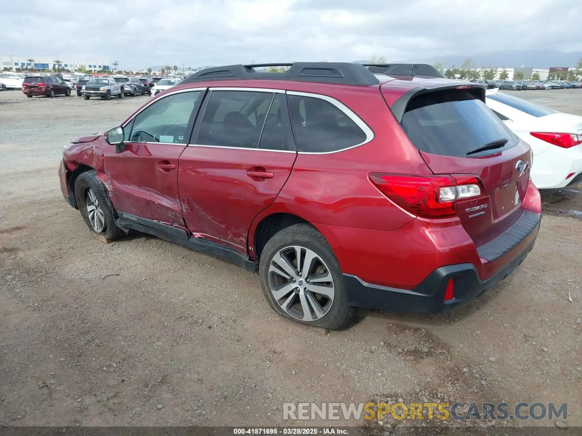 3 Photograph of a damaged car 4S4BSAJC9K3287952 SUBARU OUTBACK 2019