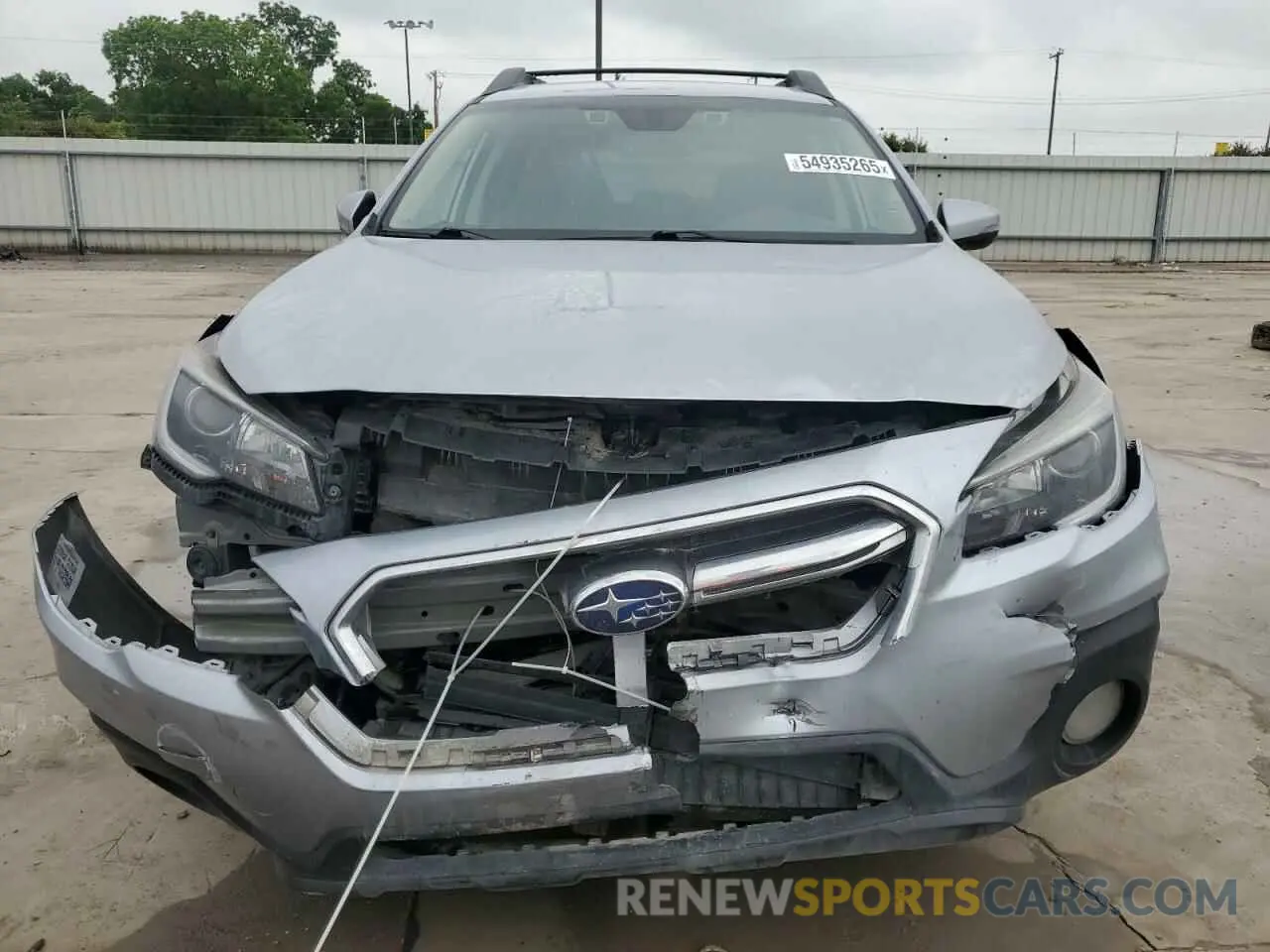 5 Photograph of a damaged car 4S4BSAJCXK3211995 SUBARU OUTBACK 2019