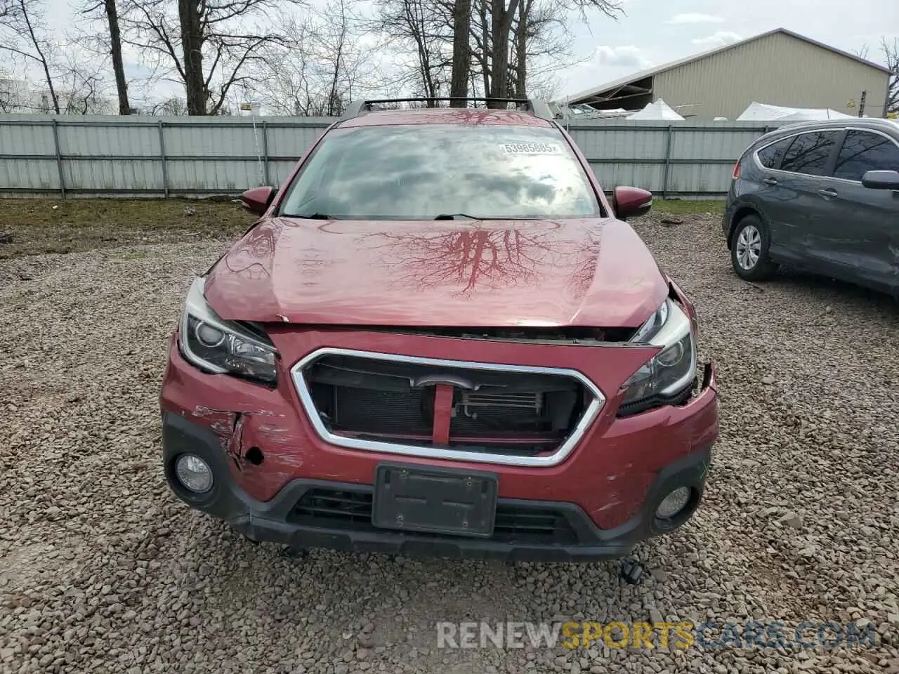 5 Photograph of a damaged car 4S4BSAJCXK3303639 SUBARU OUTBACK 2019