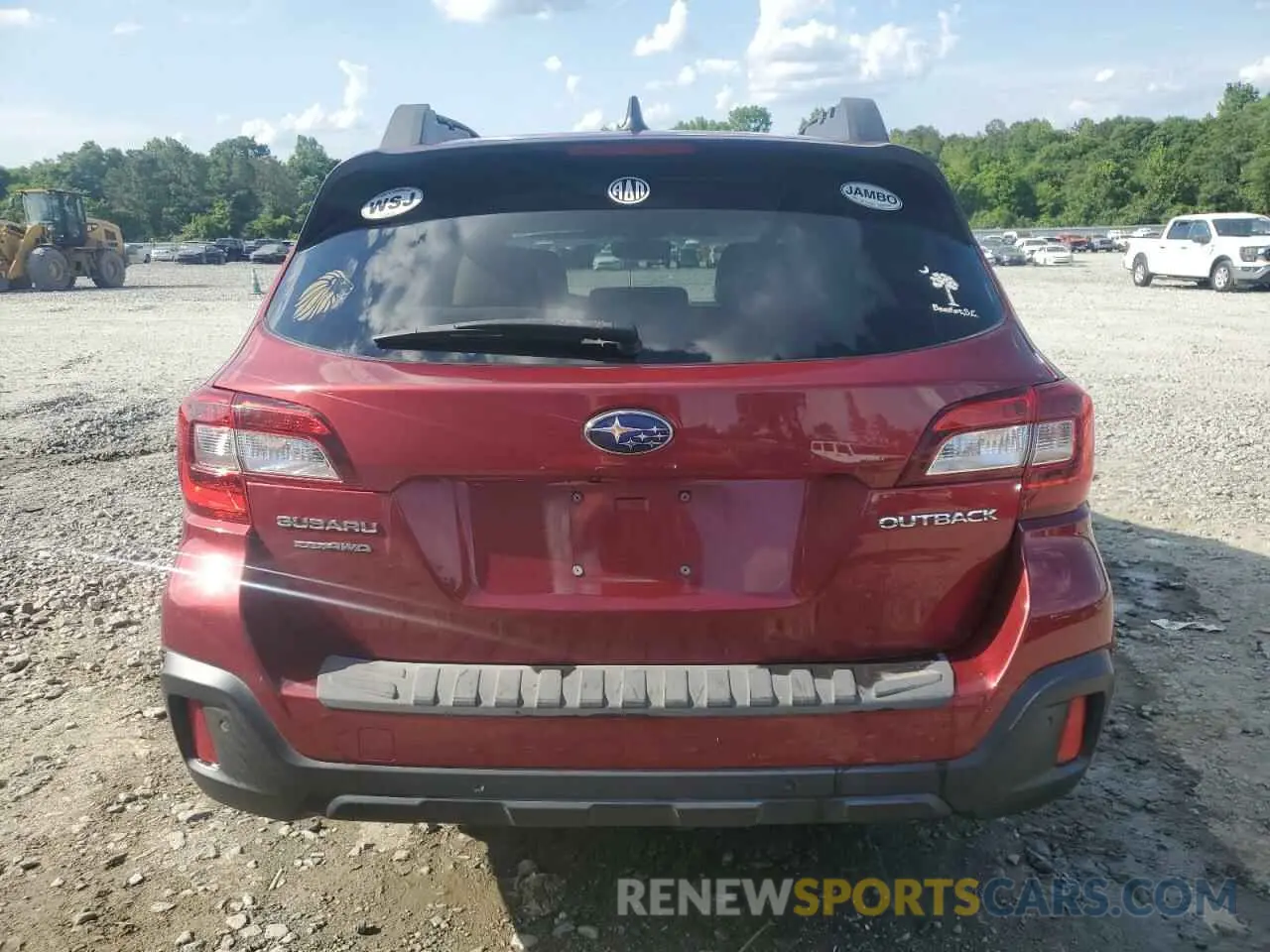 6 Photograph of a damaged car 4S4BSANC0K3262979 SUBARU OUTBACK 2019