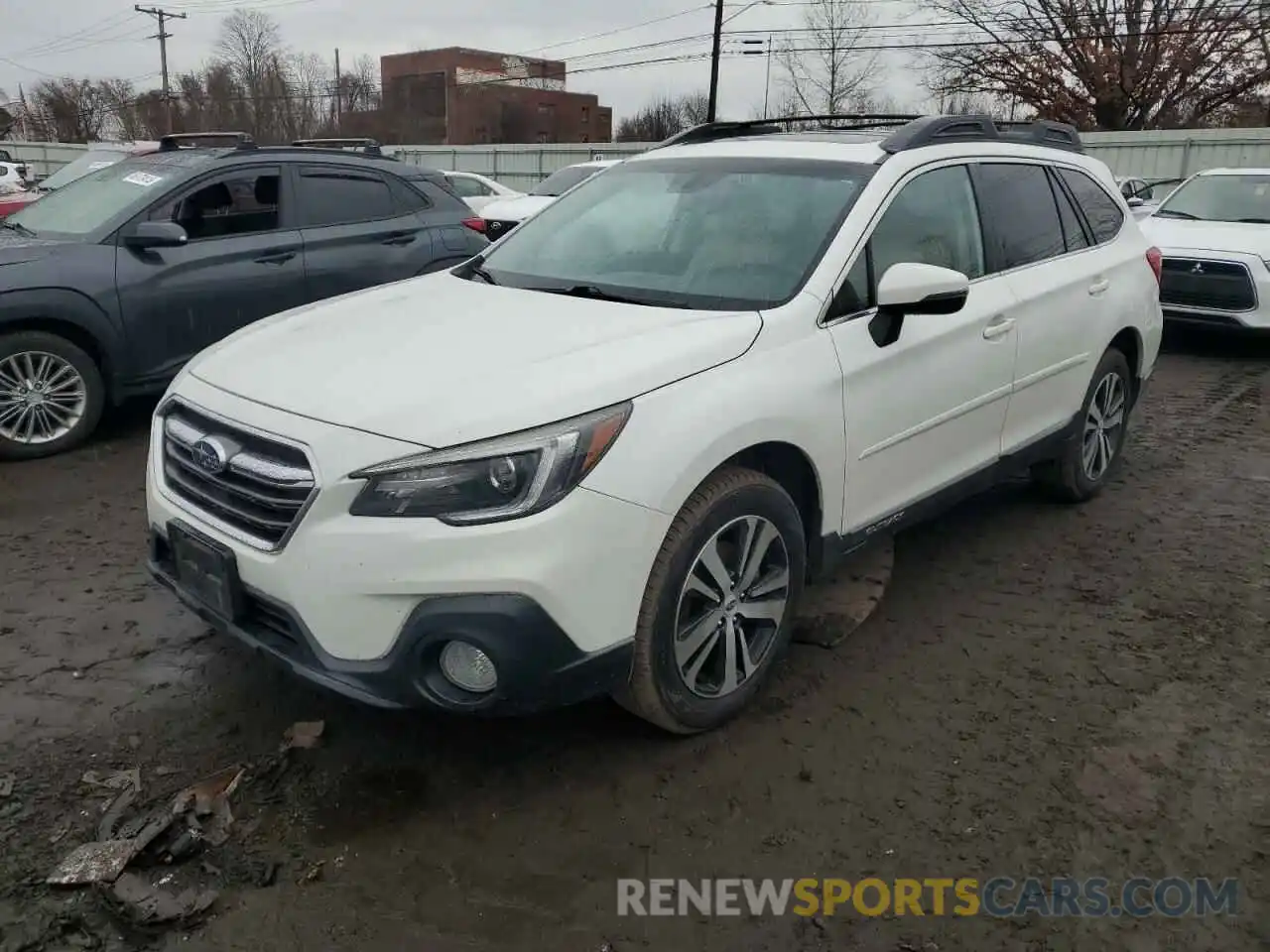 1 Photograph of a damaged car 4S4BSANC0K3307130 SUBARU OUTBACK 2019