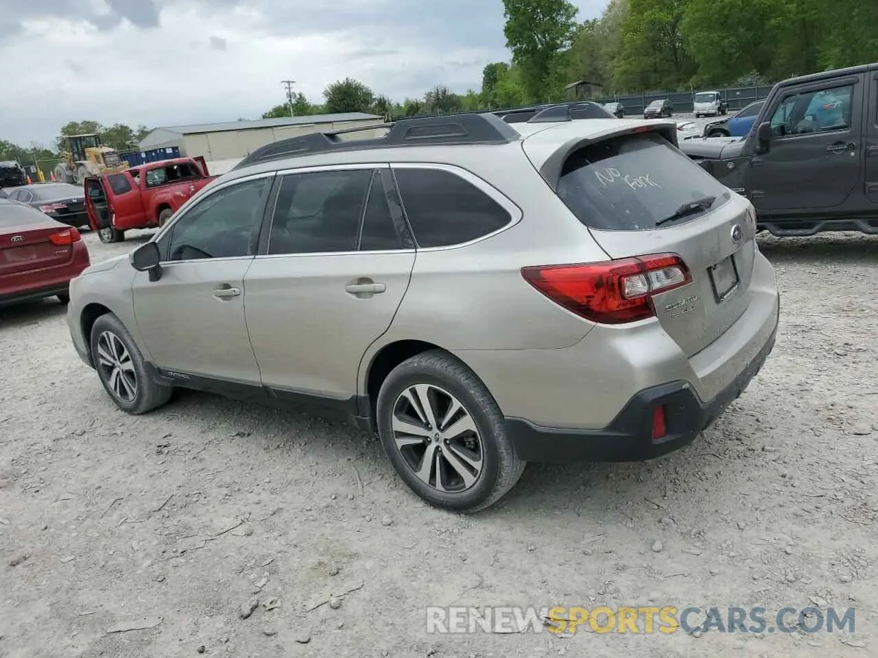 2 Photograph of a damaged car 4S4BSANC0K3319357 SUBARU OUTBACK 2019