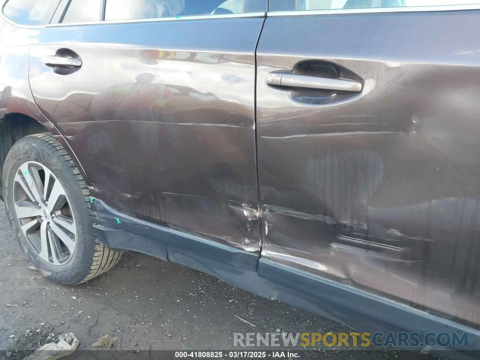 19 Photograph of a damaged car 4S4BSANC0K3359888 SUBARU OUTBACK 2019