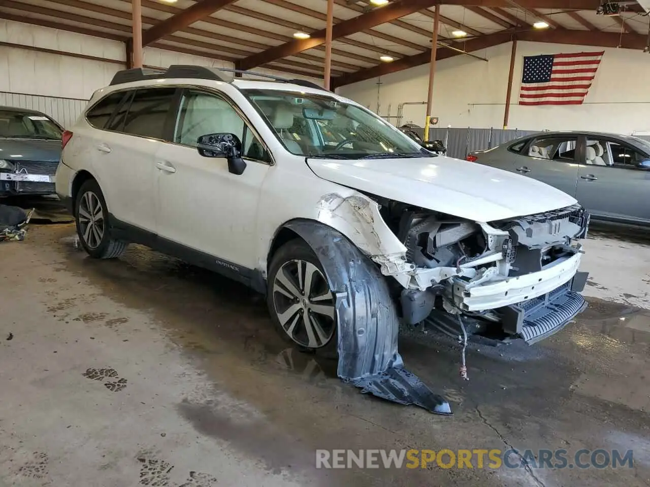 4 Photograph of a damaged car 4S4BSANC0K3360216 SUBARU OUTBACK 2019