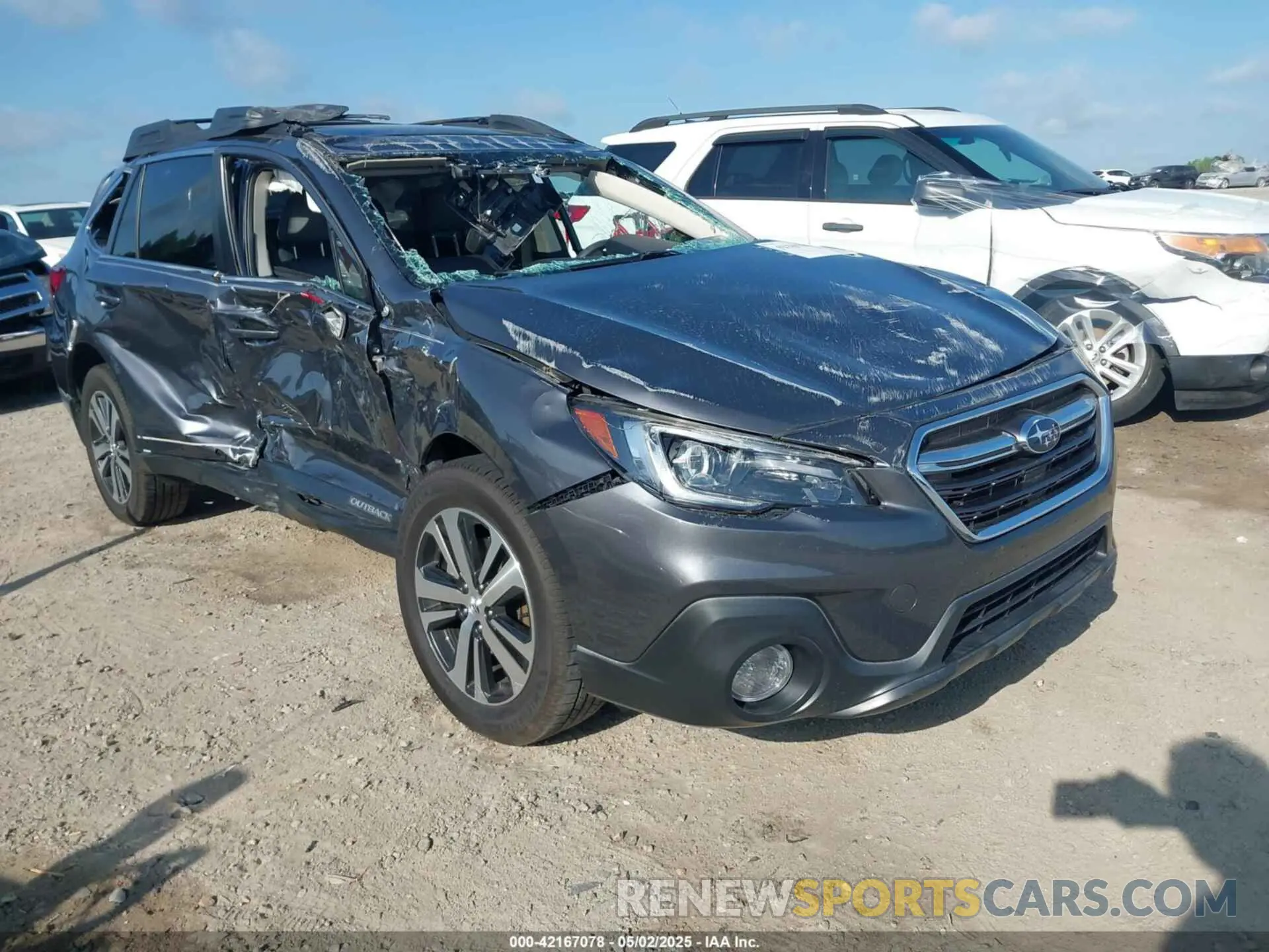 1 Photograph of a damaged car 4S4BSANC1K3226234 SUBARU OUTBACK 2019