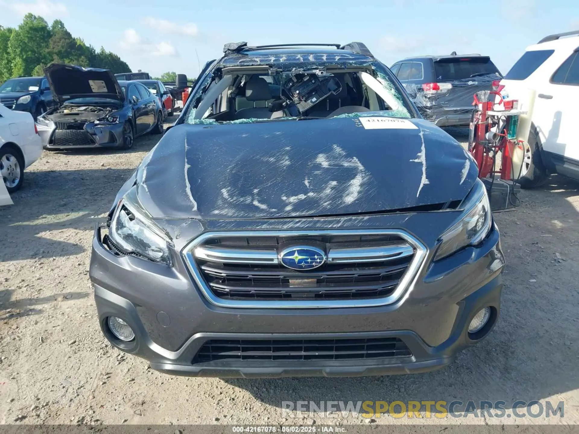 6 Photograph of a damaged car 4S4BSANC1K3226234 SUBARU OUTBACK 2019