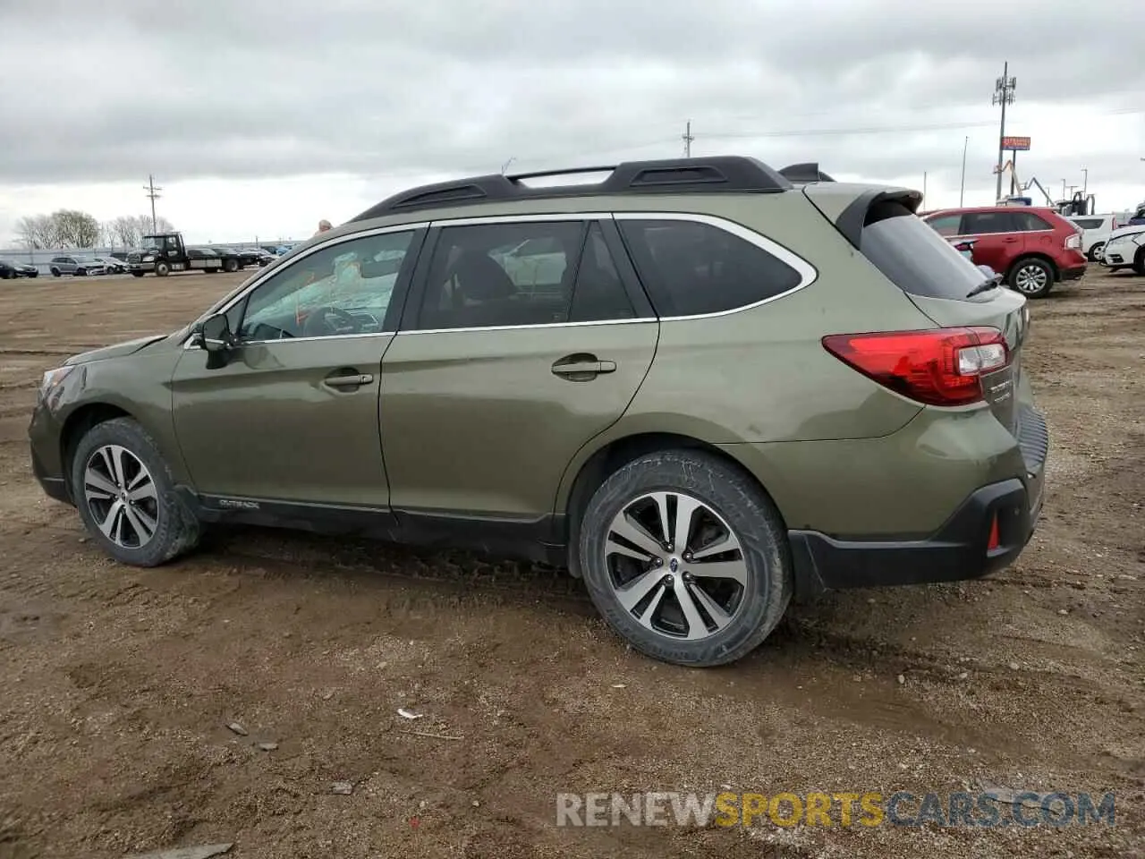 2 Photograph of a damaged car 4S4BSANC1K3240313 SUBARU OUTBACK 2019