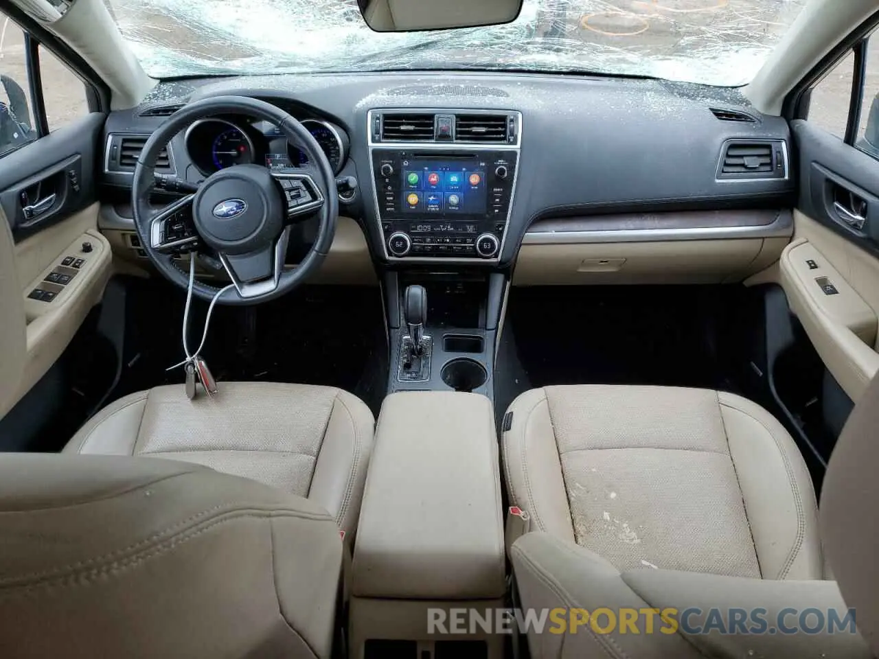 8 Photograph of a damaged car 4S4BSANC1K3240313 SUBARU OUTBACK 2019