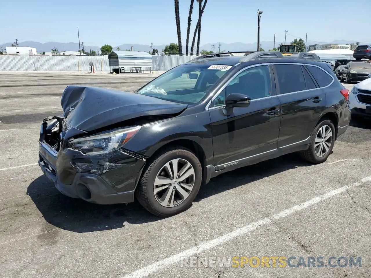 1 Photograph of a damaged car 4S4BSANC1K3244183 SUBARU OUTBACK 2019