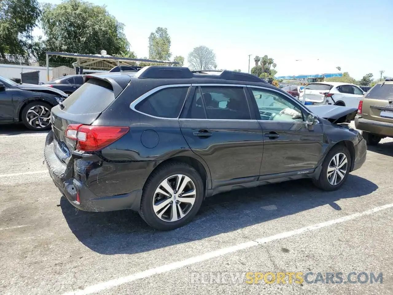 3 Photograph of a damaged car 4S4BSANC1K3244183 SUBARU OUTBACK 2019