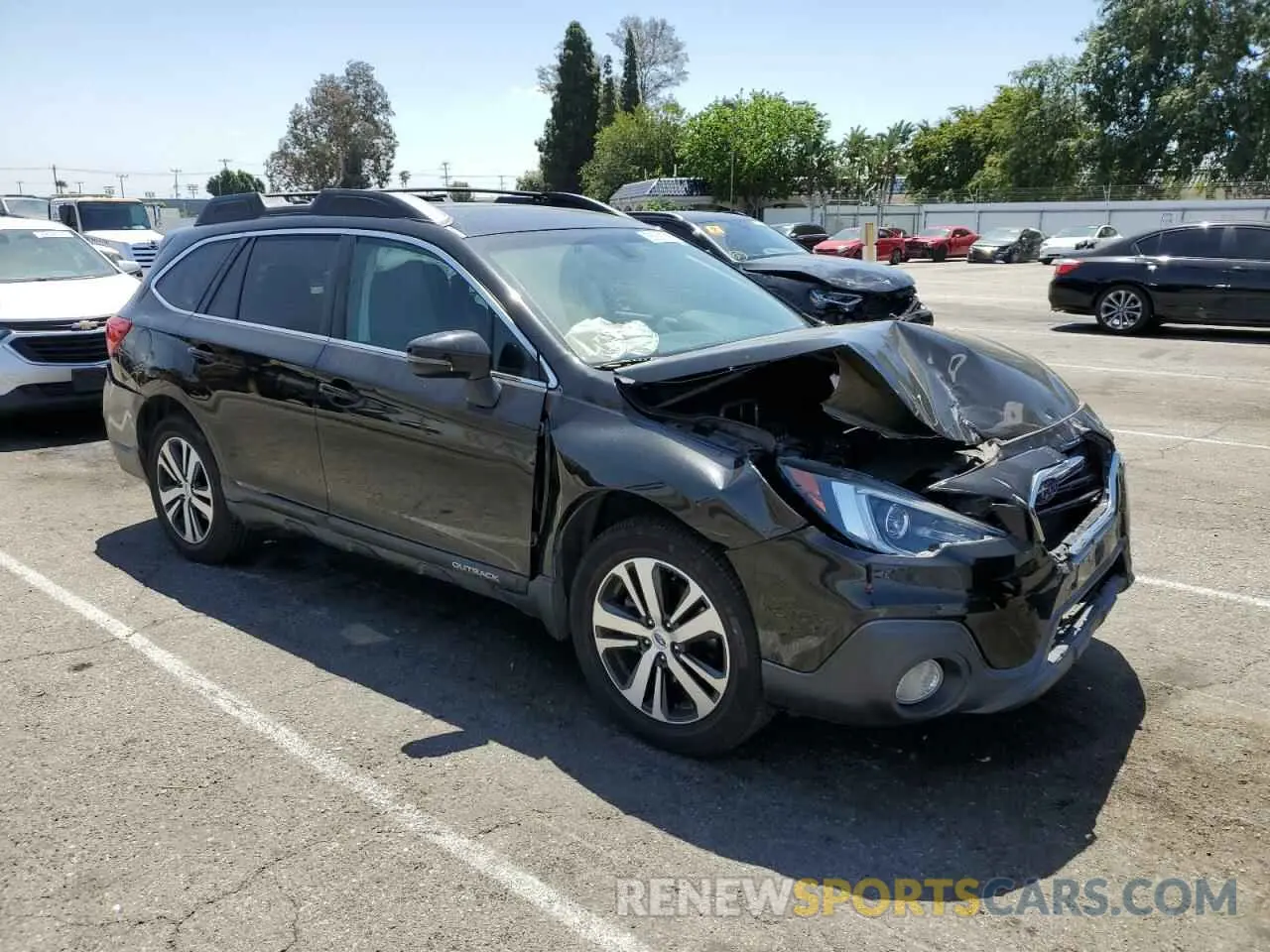 4 Photograph of a damaged car 4S4BSANC1K3244183 SUBARU OUTBACK 2019