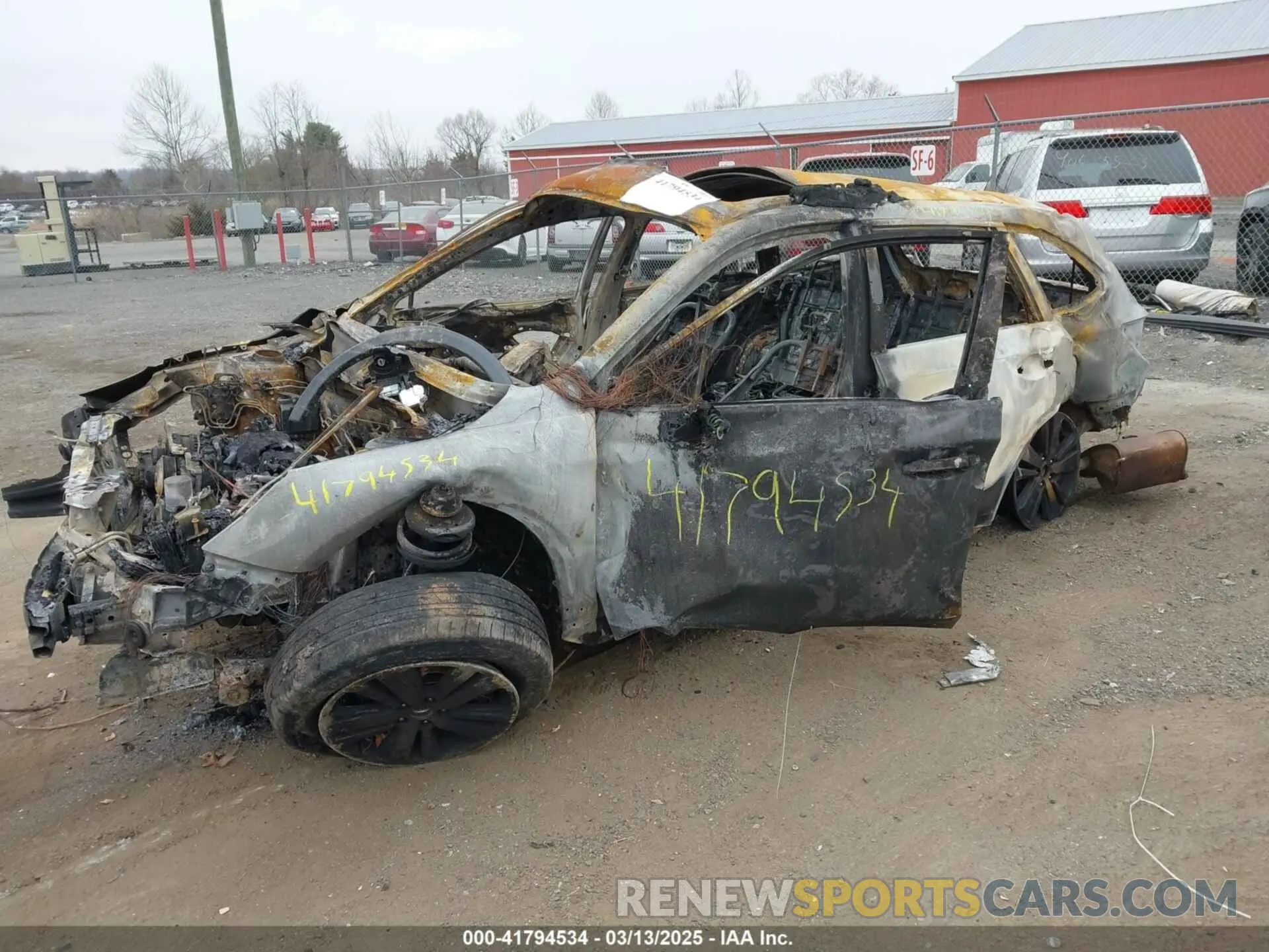 2 Photograph of a damaged car 4S4BSANC1K3267494 SUBARU OUTBACK 2019