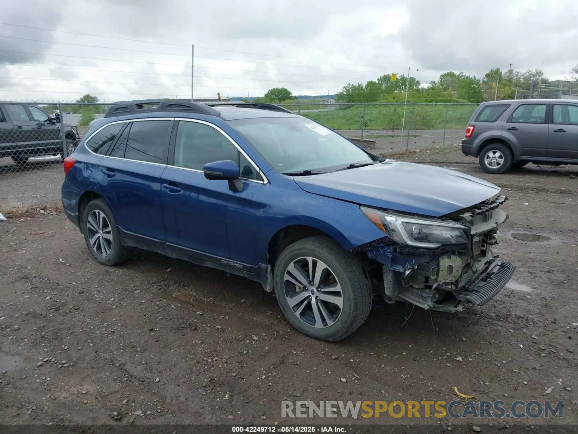1 Photograph of a damaged car 4S4BSANC1K3291018 SUBARU OUTBACK 2019