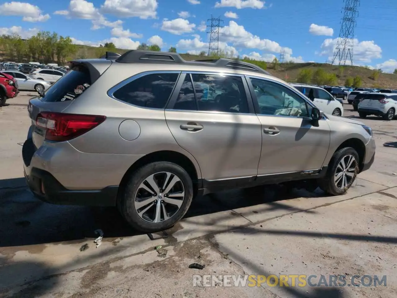 3 Photograph of a damaged car 4S4BSANC1K3311624 SUBARU OUTBACK 2019