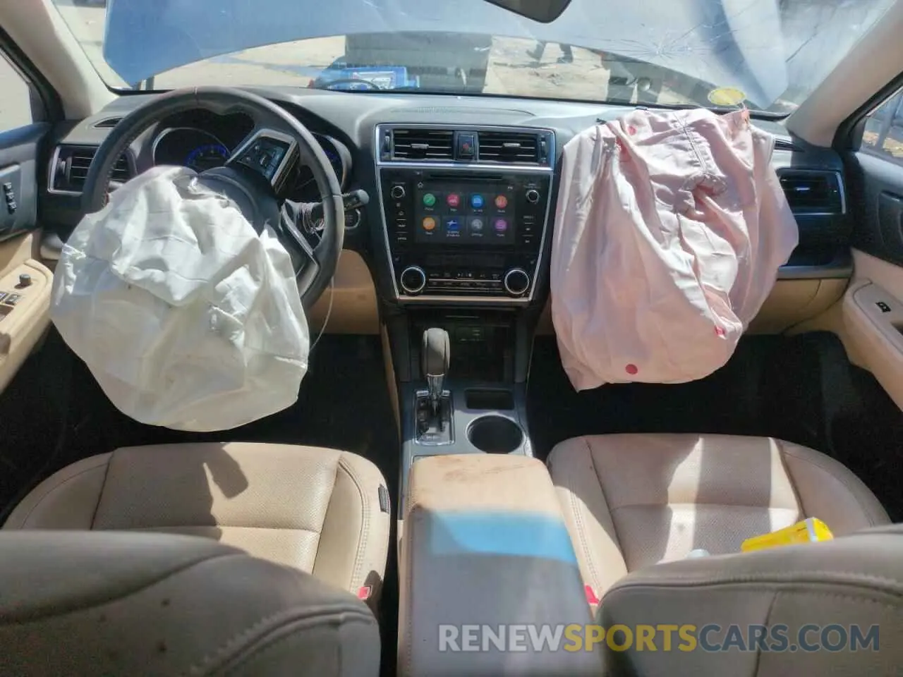 8 Photograph of a damaged car 4S4BSANC1K3311624 SUBARU OUTBACK 2019