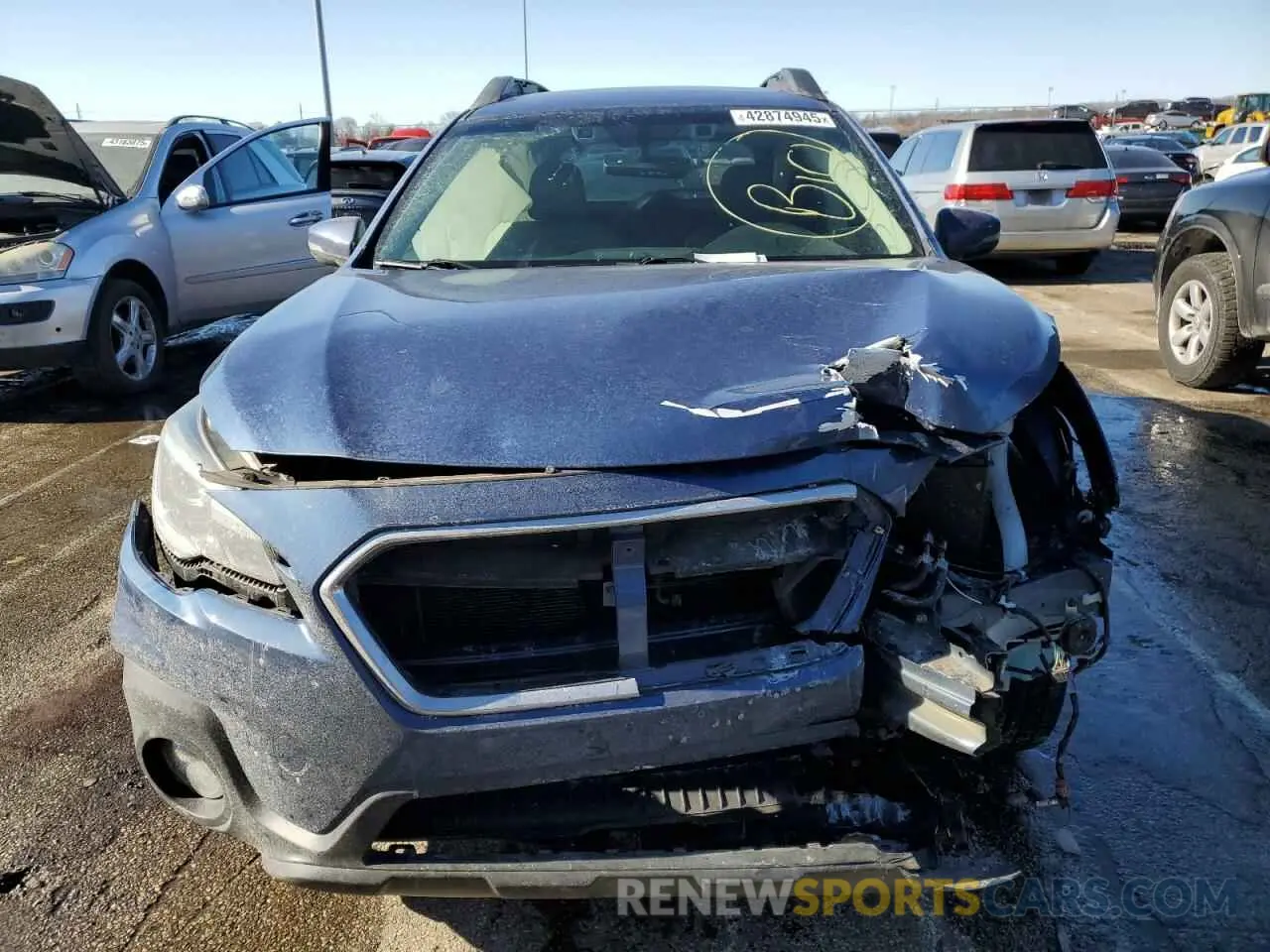 5 Photograph of a damaged car 4S4BSANC1K3349564 SUBARU OUTBACK 2019