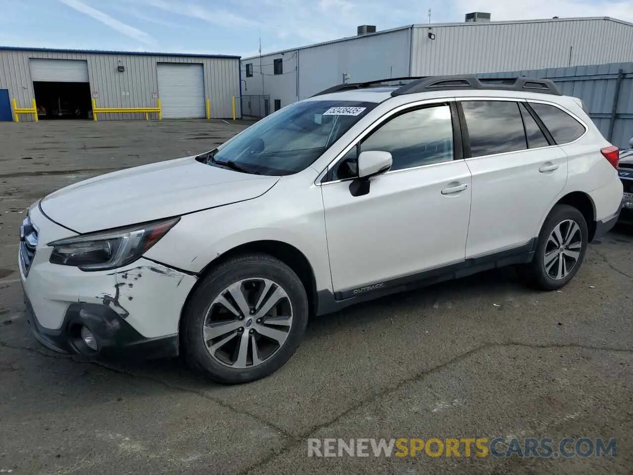 1 Photograph of a damaged car 4S4BSANC1K3360676 SUBARU OUTBACK 2019