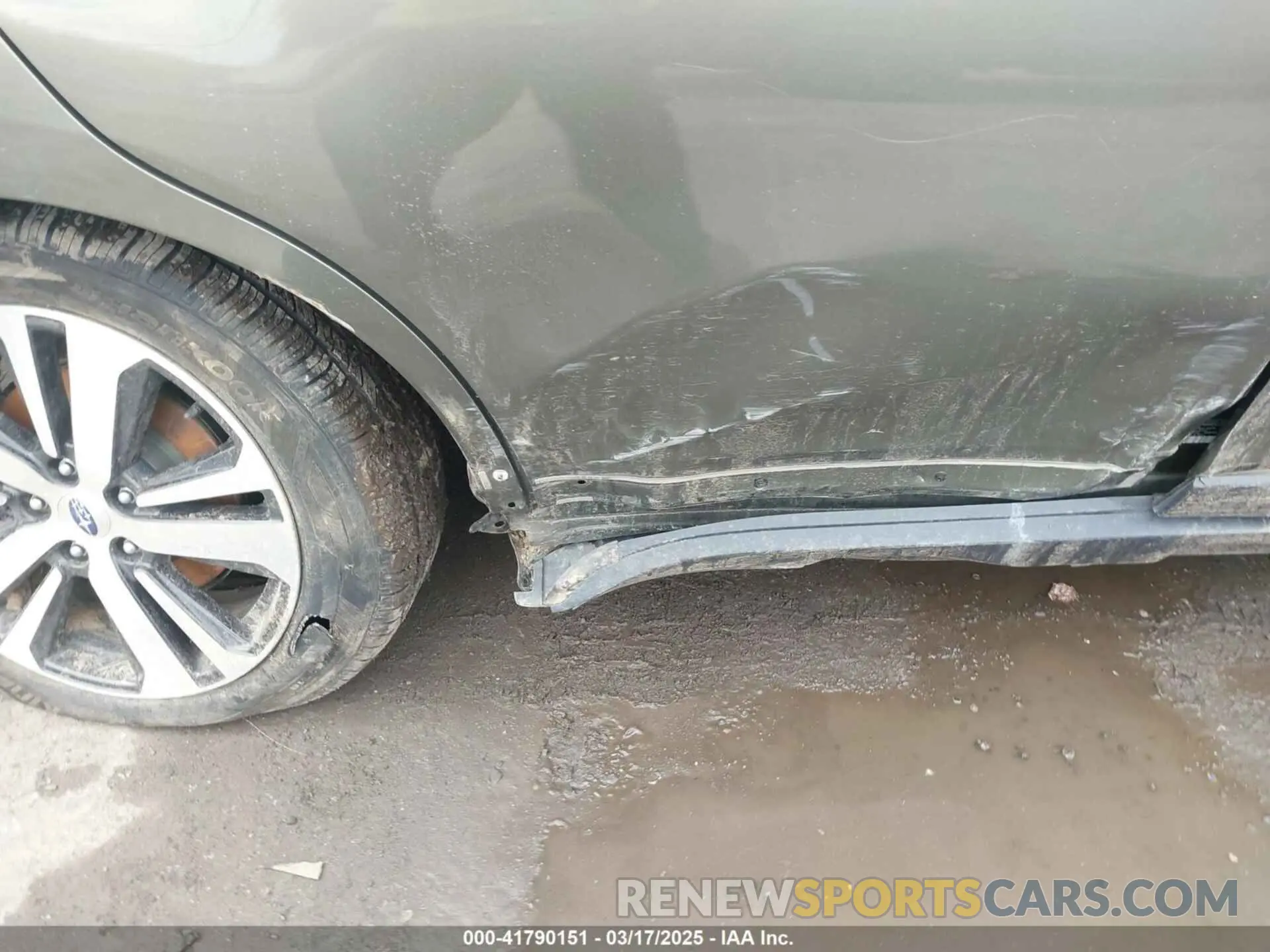20 Photograph of a damaged car 4S4BSANC2K3212018 SUBARU OUTBACK 2019