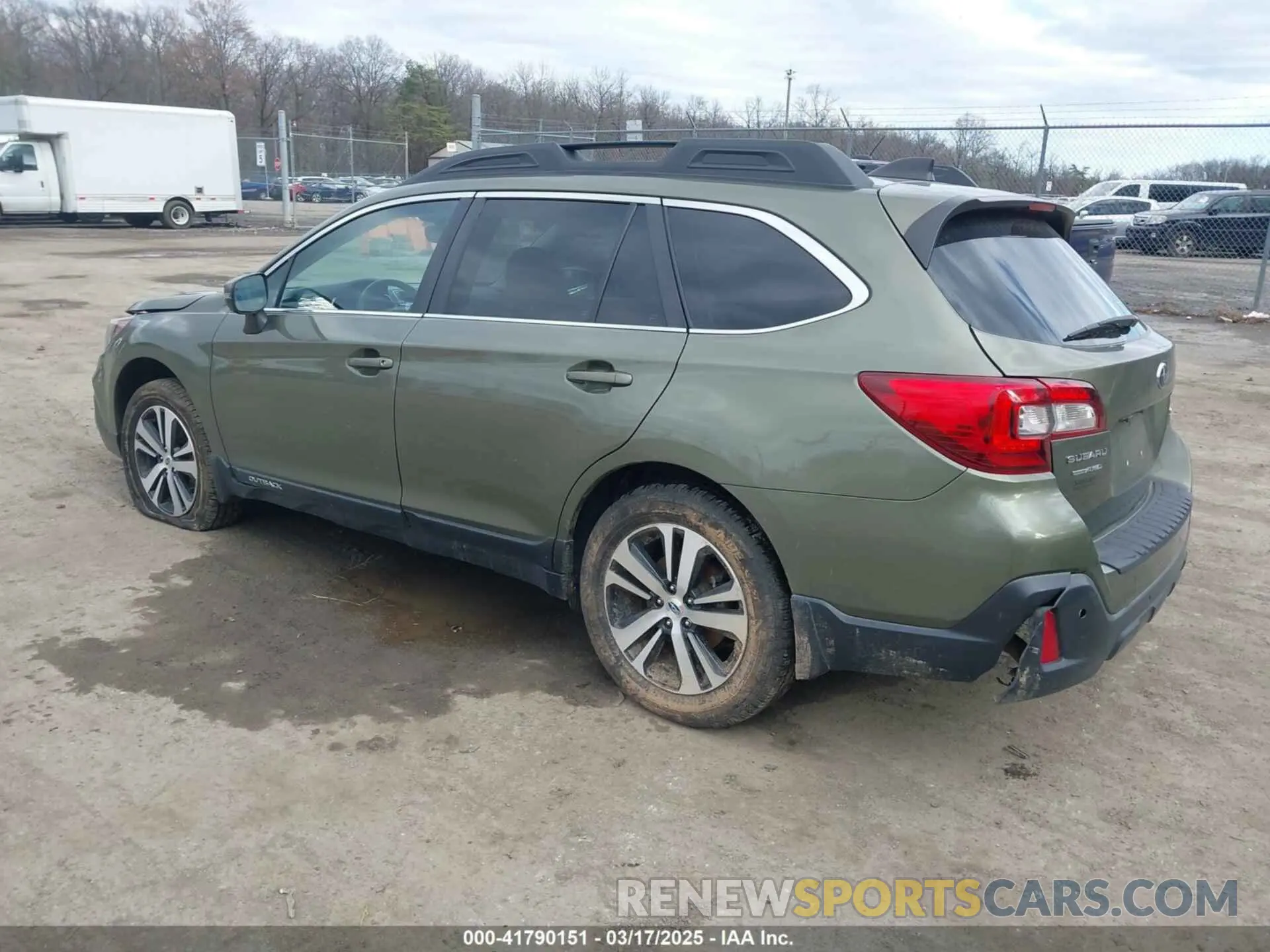 3 Photograph of a damaged car 4S4BSANC2K3212018 SUBARU OUTBACK 2019