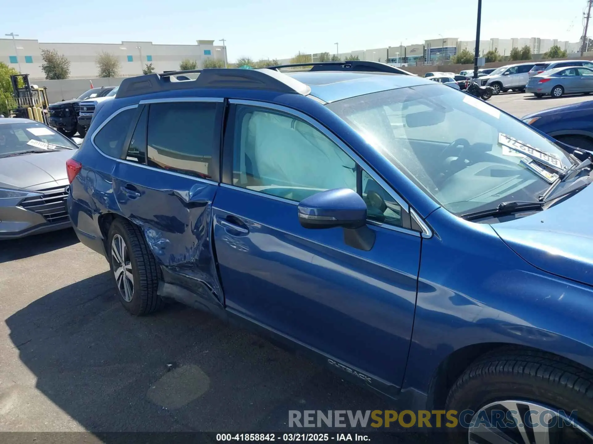 13 Photograph of a damaged car 4S4BSANC2K3254429 SUBARU OUTBACK 2019