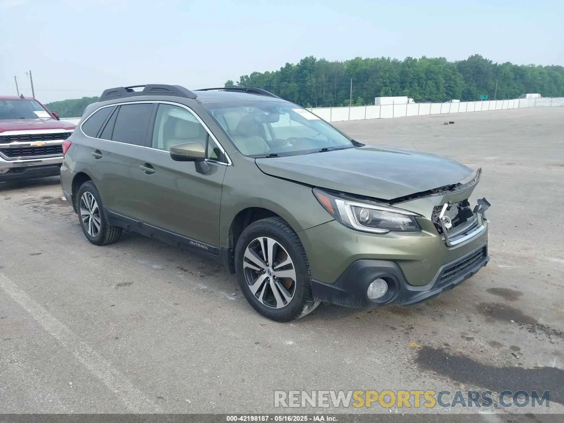 1 Photograph of a damaged car 4S4BSANC2K3276219 SUBARU OUTBACK 2019