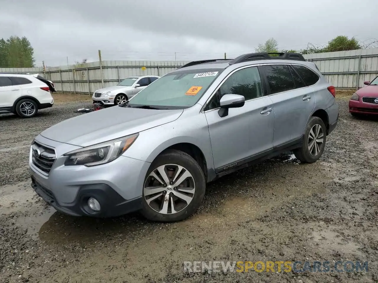 1 Photograph of a damaged car 4S4BSANC2K3289665 SUBARU OUTBACK 2019
