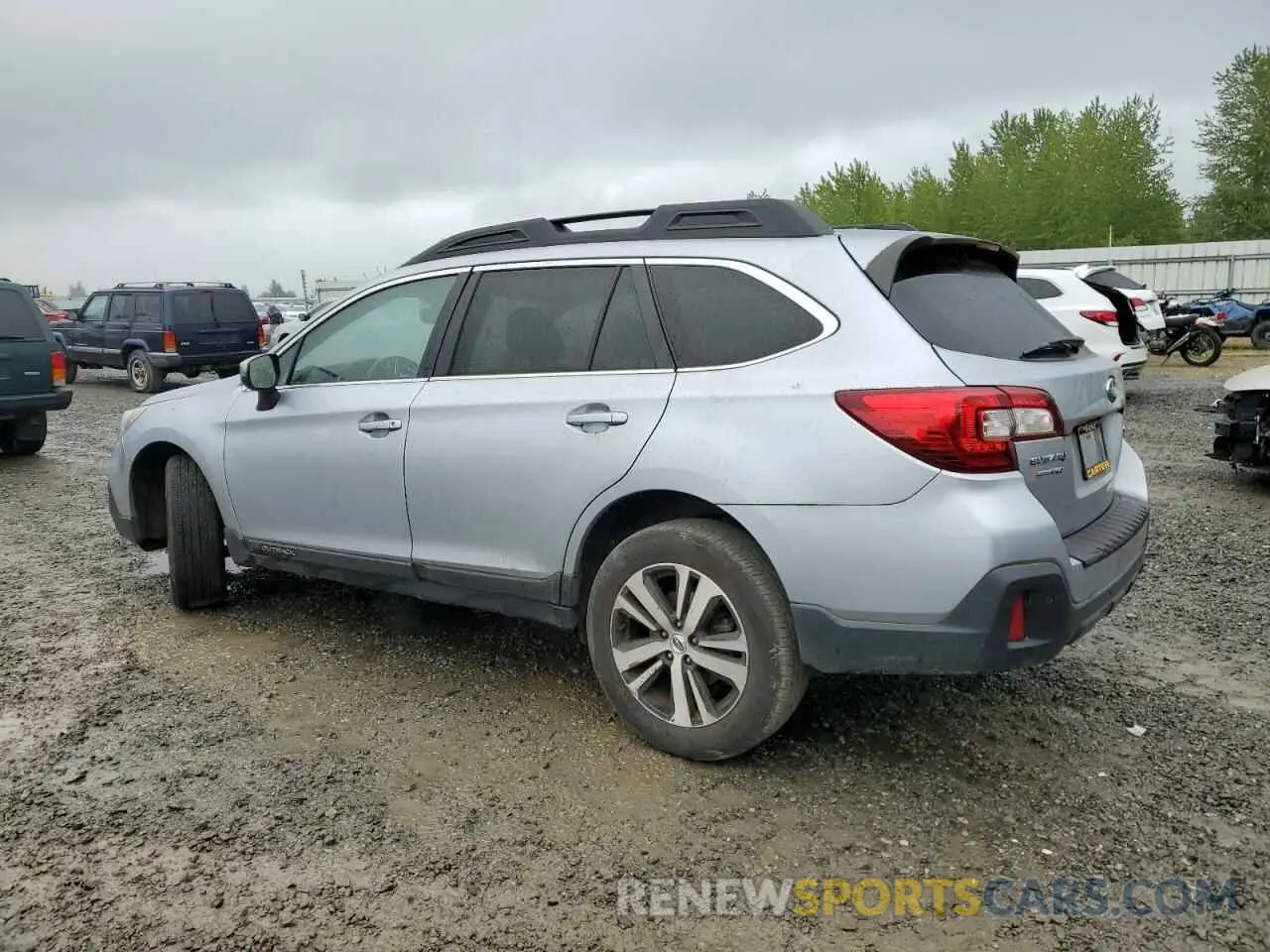 2 Photograph of a damaged car 4S4BSANC2K3289665 SUBARU OUTBACK 2019