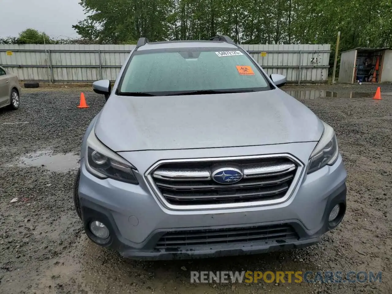 5 Photograph of a damaged car 4S4BSANC2K3289665 SUBARU OUTBACK 2019