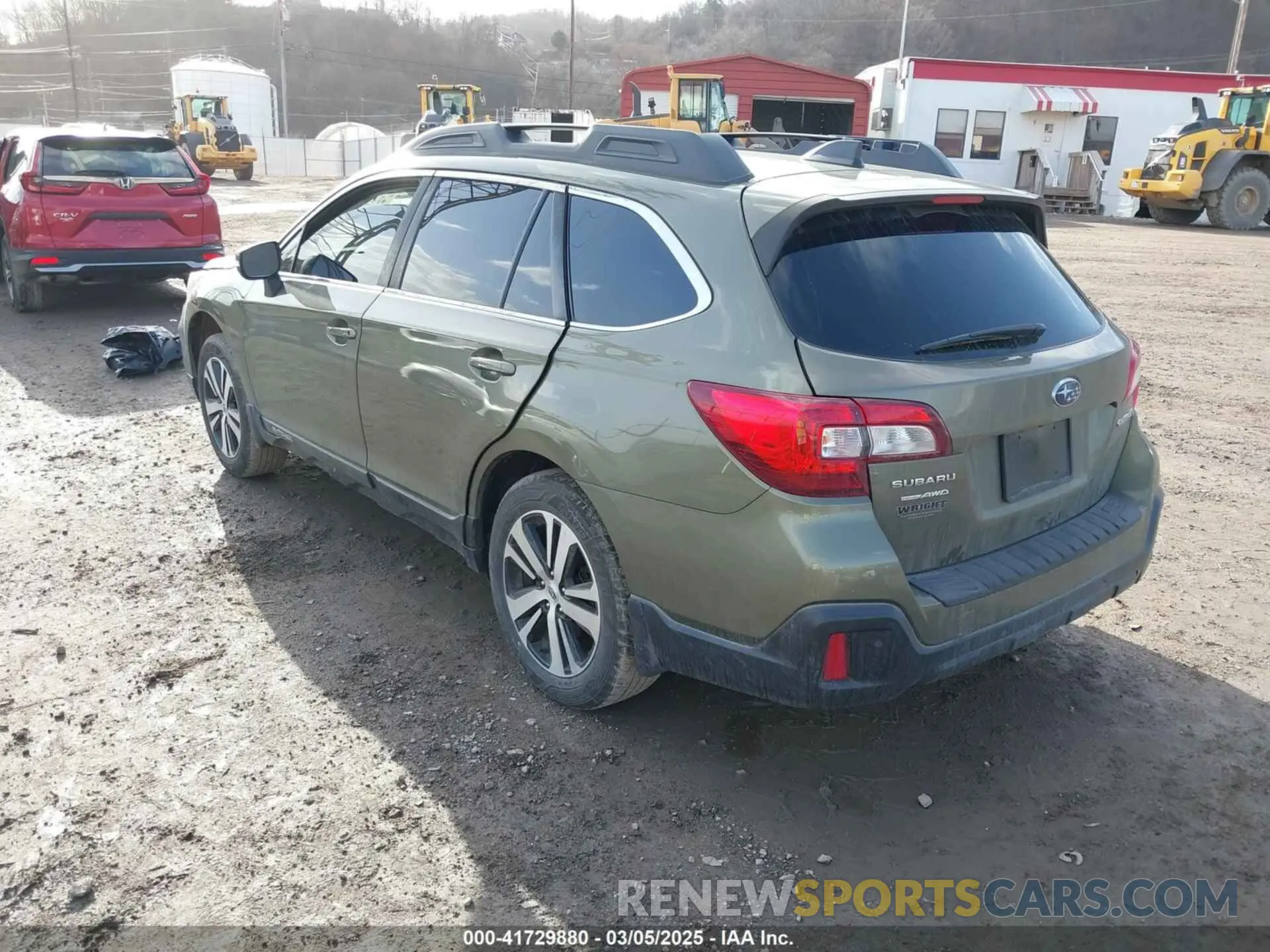 3 Photograph of a damaged car 4S4BSANC2K3307744 SUBARU OUTBACK 2019