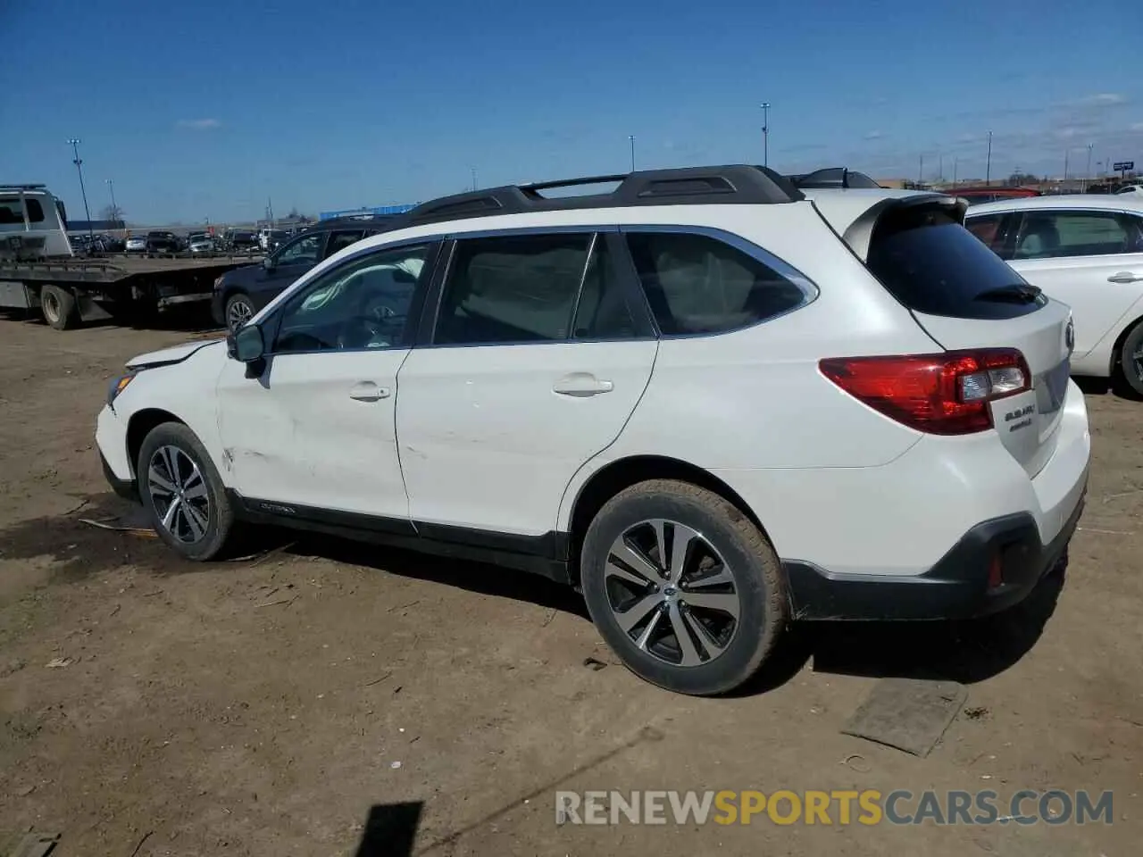 2 Photograph of a damaged car 4S4BSANC2K3318923 SUBARU OUTBACK 2019