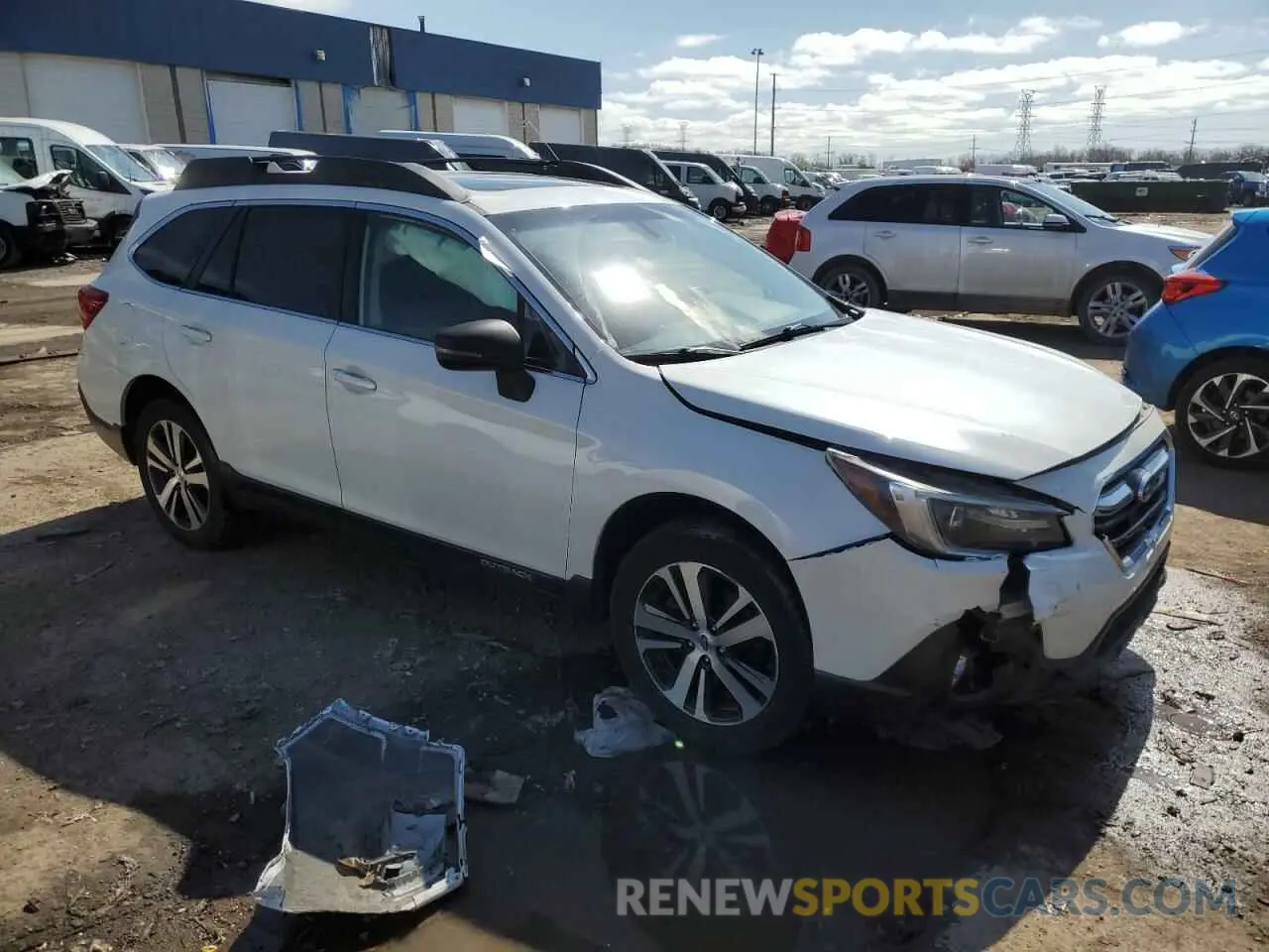 4 Photograph of a damaged car 4S4BSANC2K3318923 SUBARU OUTBACK 2019