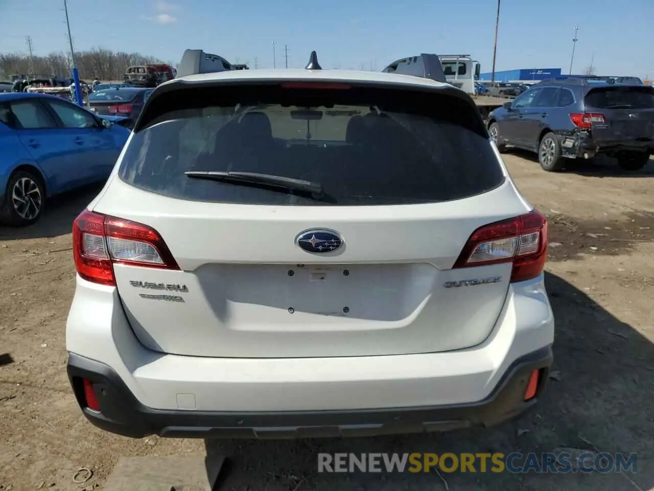 6 Photograph of a damaged car 4S4BSANC2K3318923 SUBARU OUTBACK 2019