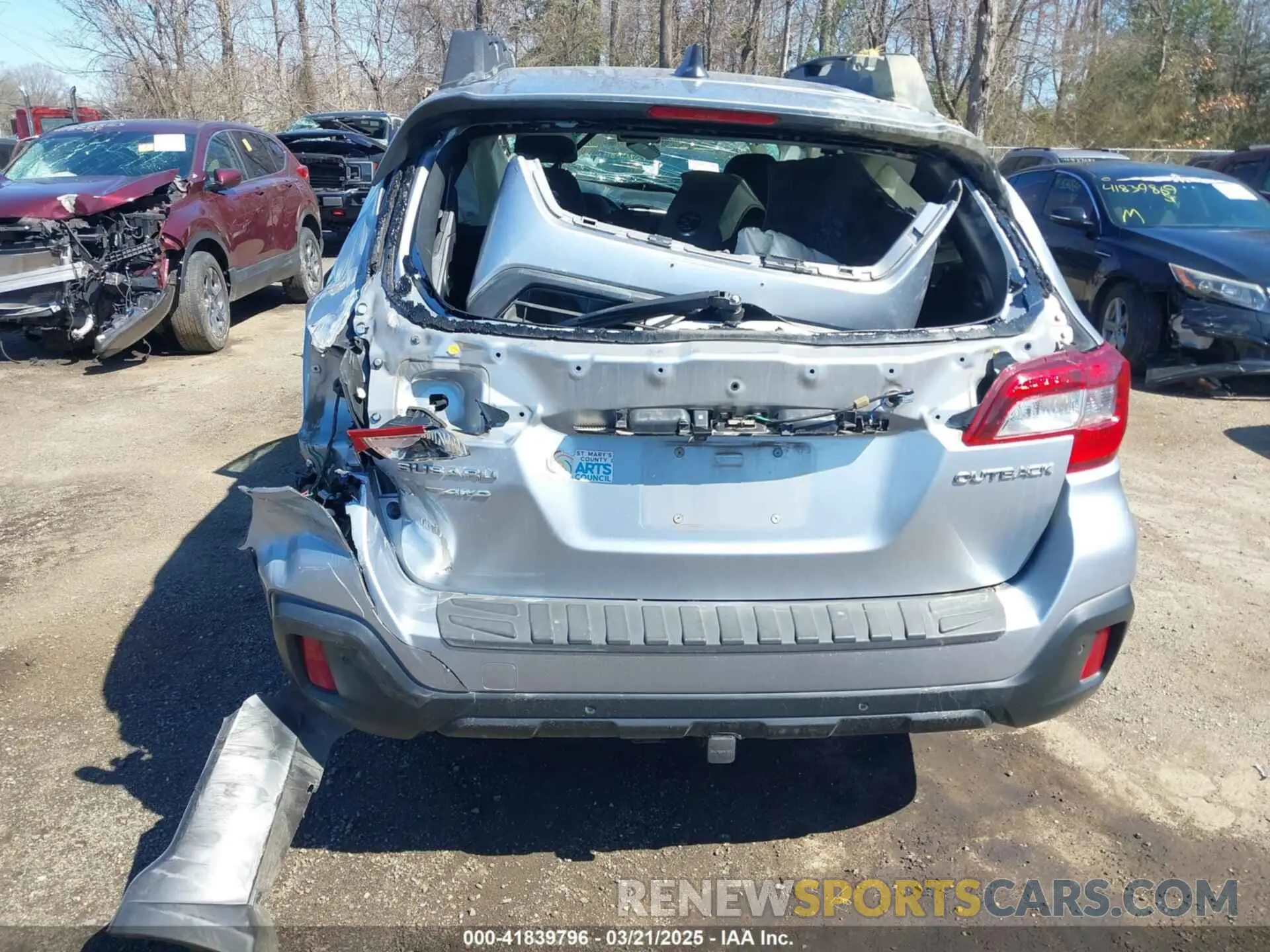 15 Photograph of a damaged car 4S4BSANC3K3218409 SUBARU OUTBACK 2019